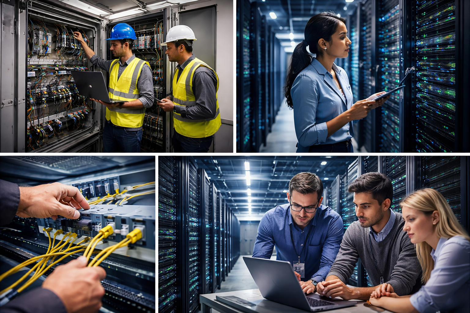 Early data centre infrastructure deployment projects